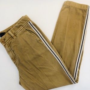 J.Crew chino w/ribbon down leg